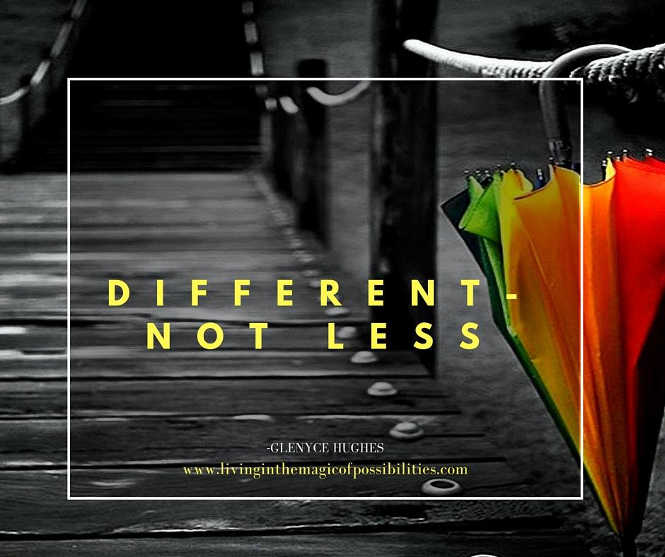 Different NOT Less