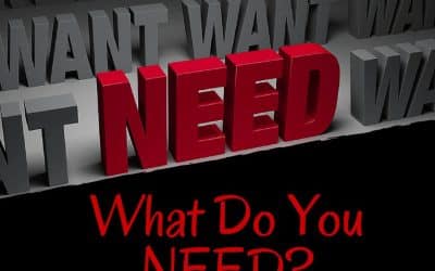 What Do You NEED?