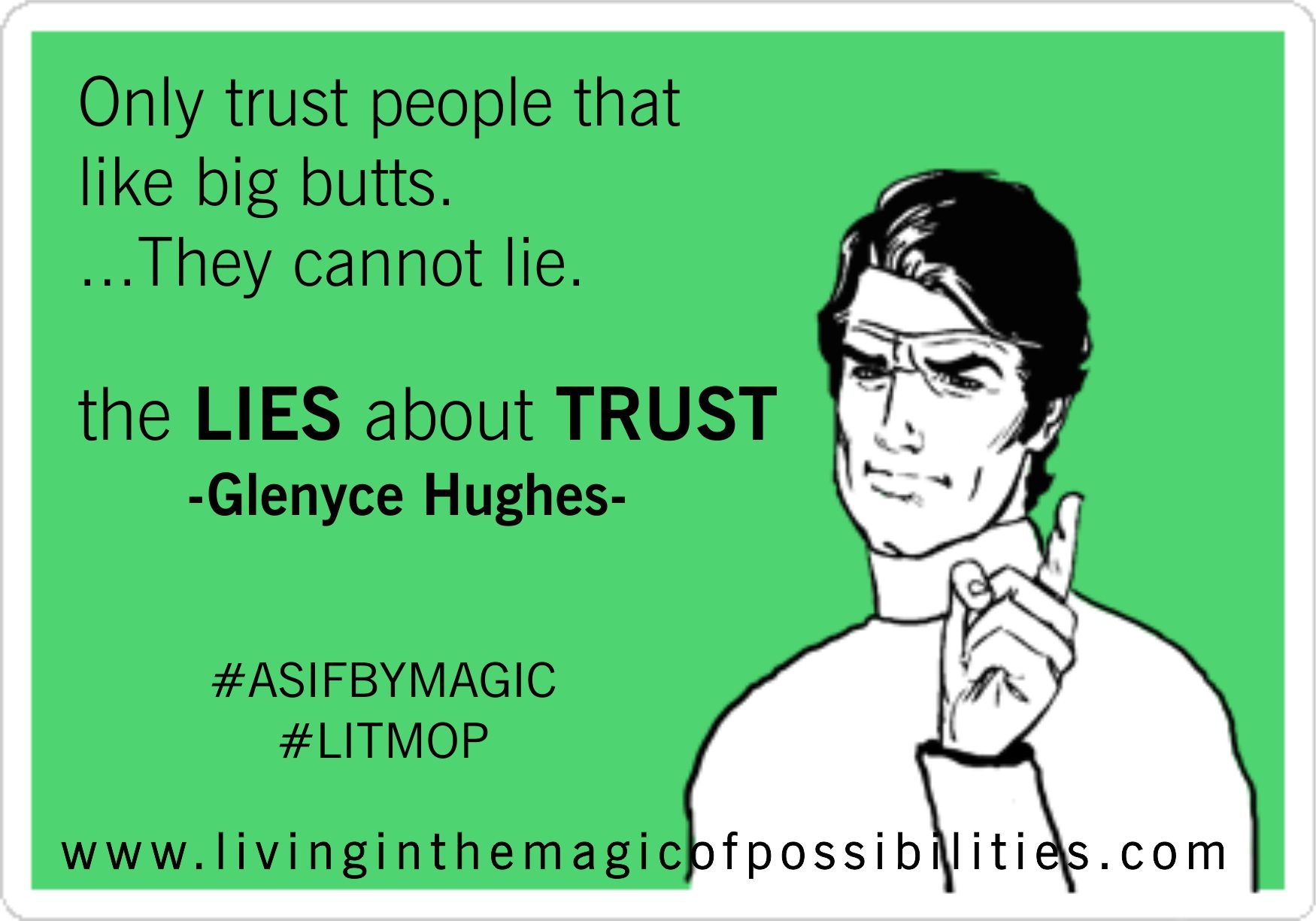 The Lies About Trust - Glenyce Hughes.