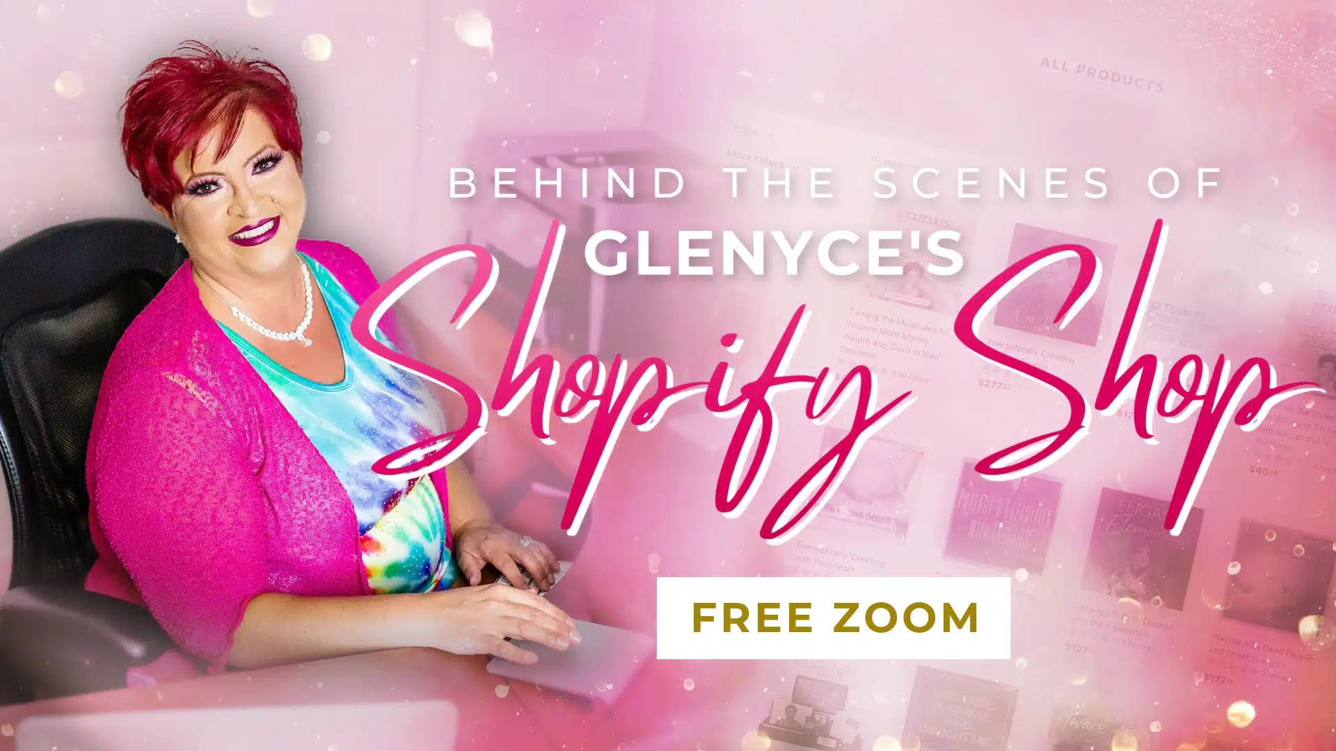 Behind the Scenes of Glenyce's Shopify Shop